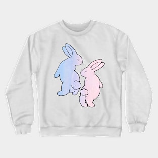 Twin Bunnies Crewneck Sweatshirt